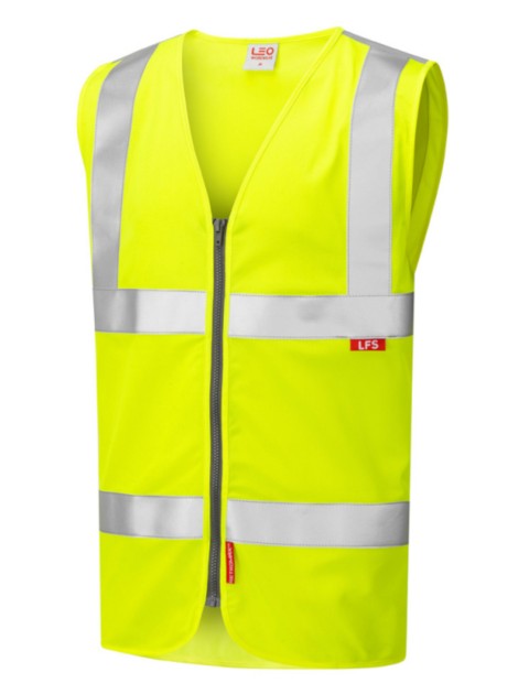 Leo Meeth LFS Waistcoat  Yellow Clothing 